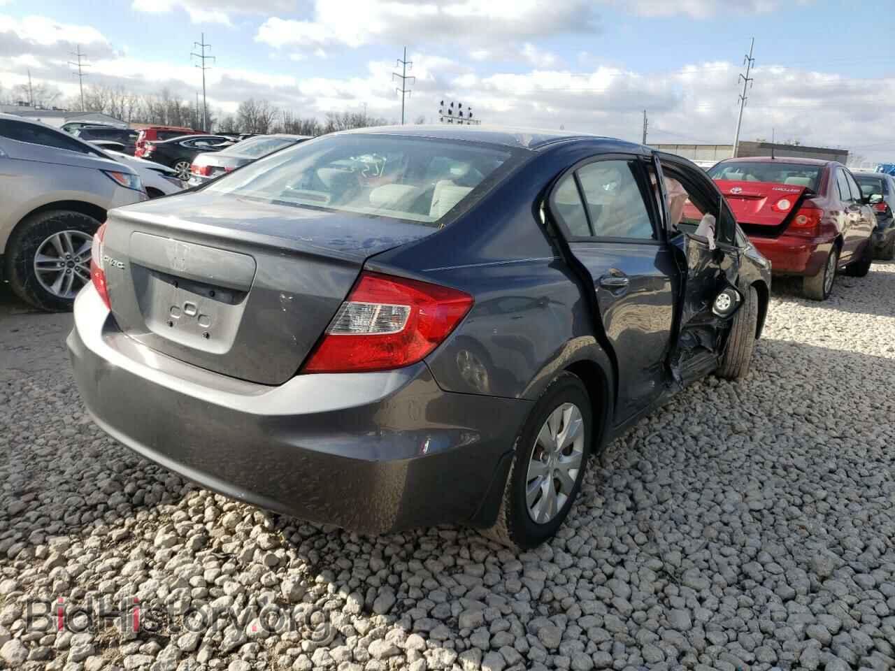 2012 HONDA CIVIC - VIN: 19XFB2F5XCE025373 - Фото 4