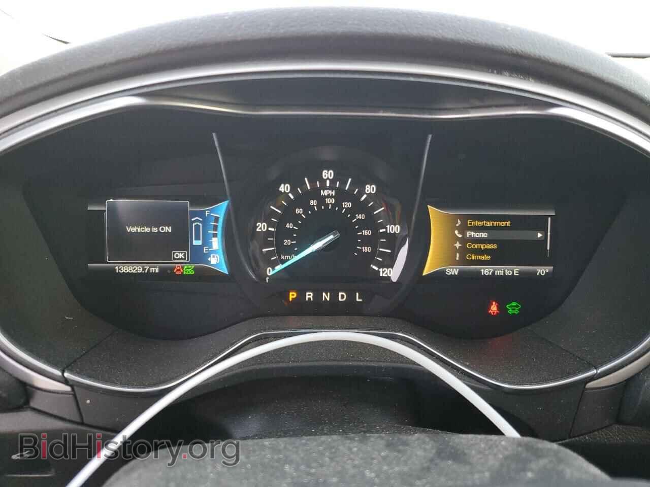 2016 FORD FUSION - VIN: 3FA6P0LU2GR166315 - Фото 9