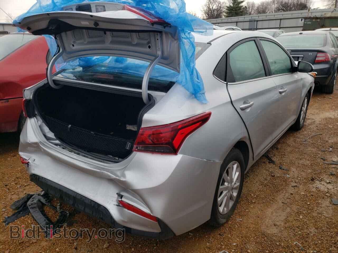 2021 HYUNDAI ACCENT - VIN: 3KPC24A60ME152178 - Фото 4