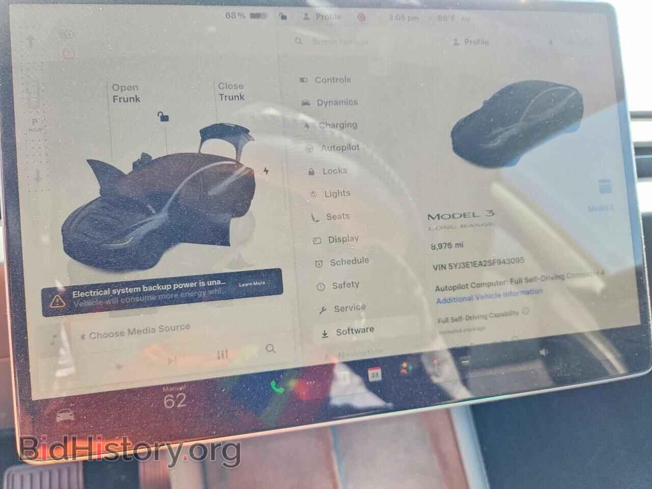 2025 TESLA MODEL 3 - VIN: 5YJ3E1EA2SF943095 - Фото 9
