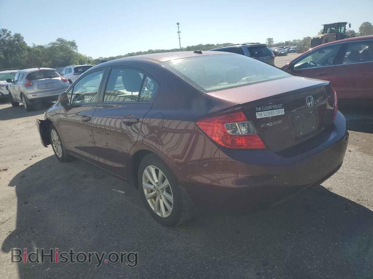 2012 HONDA CIVIC - VIN: 19XFB2F94CE327339 - Фото 2