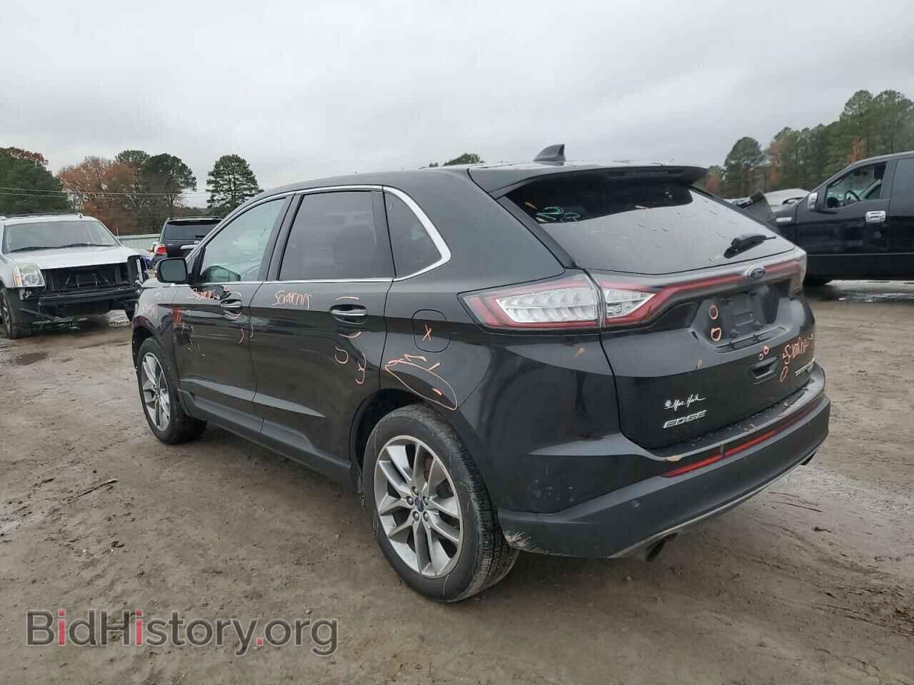 2015 FORD EDGE - VIN: 2FMTK3K98FBB66483 - Фото 2