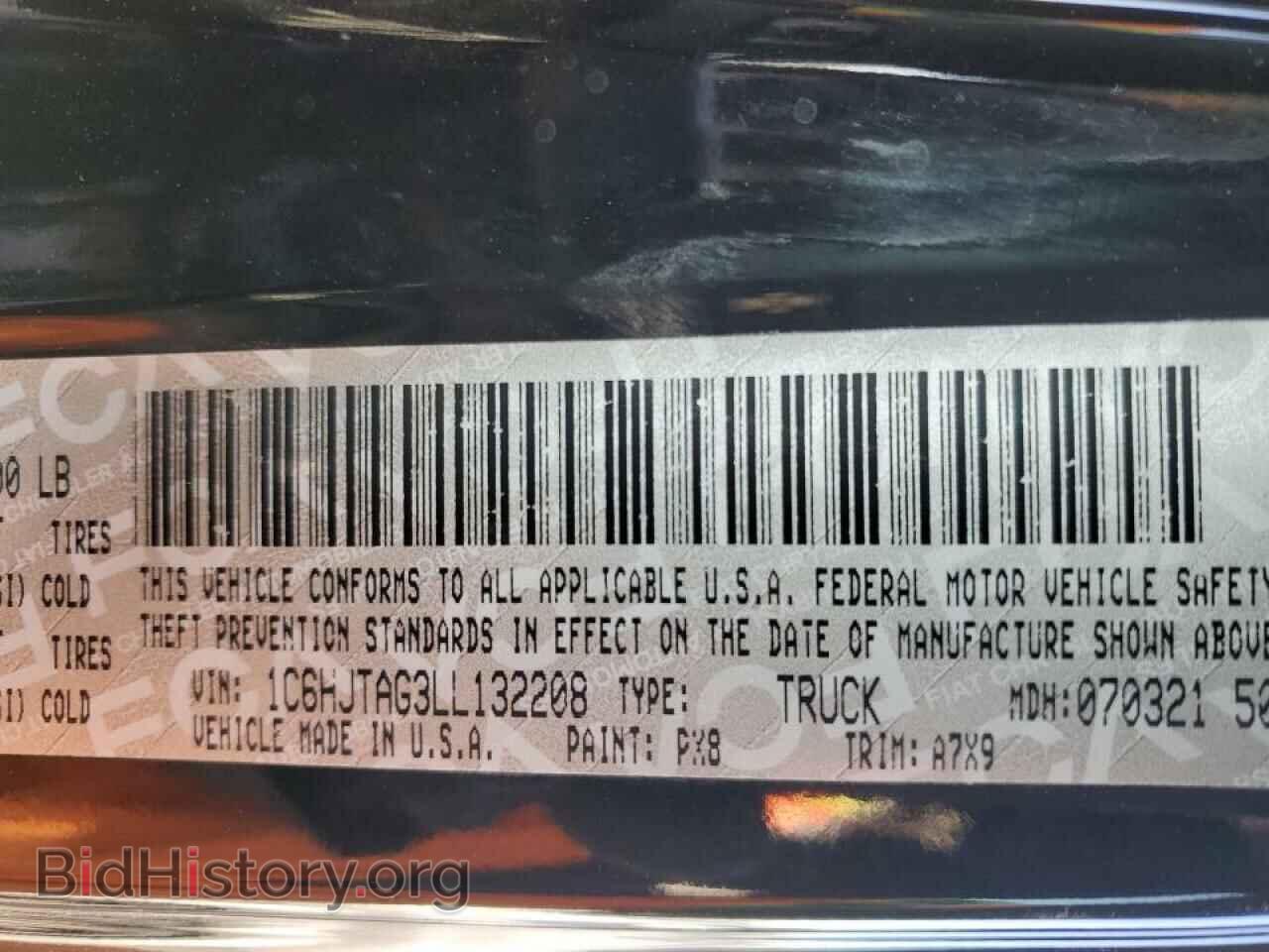 2020 JEEP GLADIATOR - VIN: 1C6HJTAG3LL132208 - Фото 12