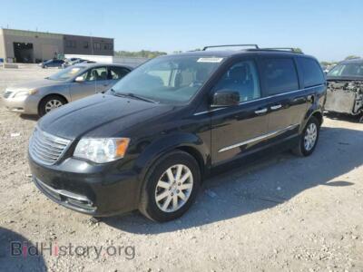 2016 Chrysler MINIVAN Touring, черный — VIN 2C4RC1BG0GR111159, Copart