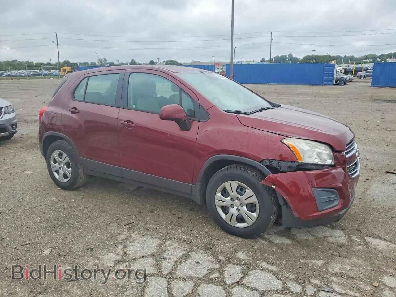 2016 CHEVROLET TRAX - VIN: 3GNCJKSB2GL123775 - Photo 4