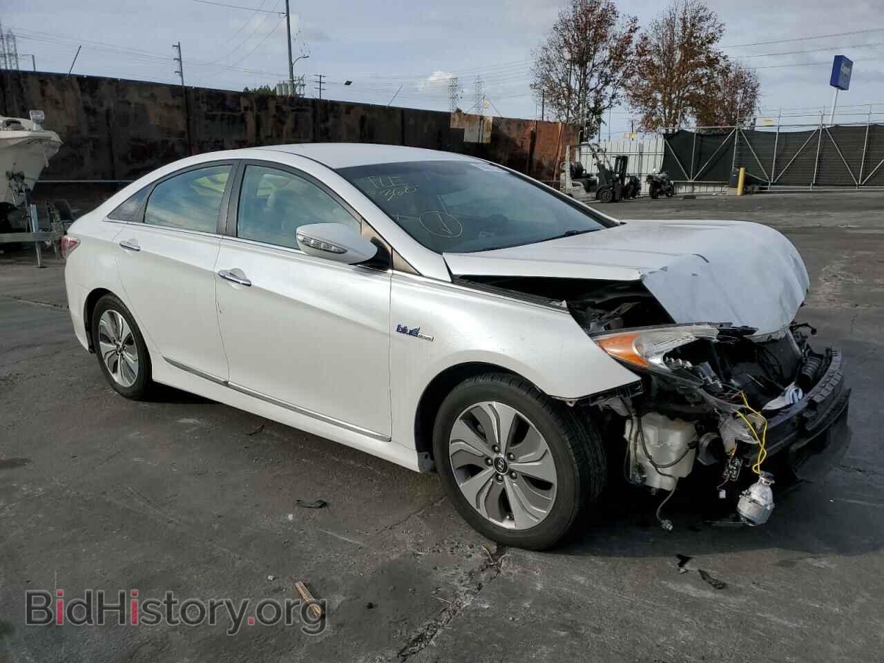 2014 HYUNDAI SONATA - VIN: KMHEC4A43EA112522 - Фото 4