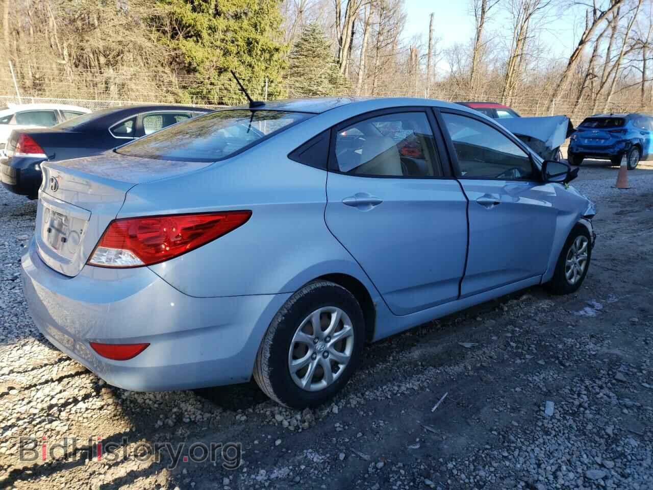 2013 HYUNDAI ACCENT - VIN: KMHCT4AE1DU517422 - Фото 3