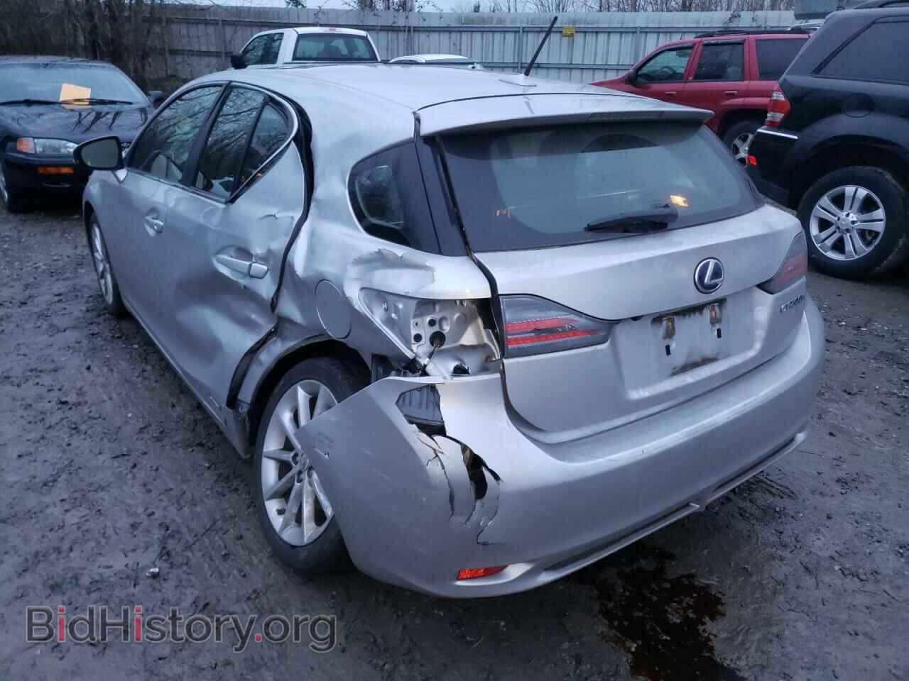 2011 LEXUS CT 200 - VIN: JTHKD5BH1B2038095 - Фото 3