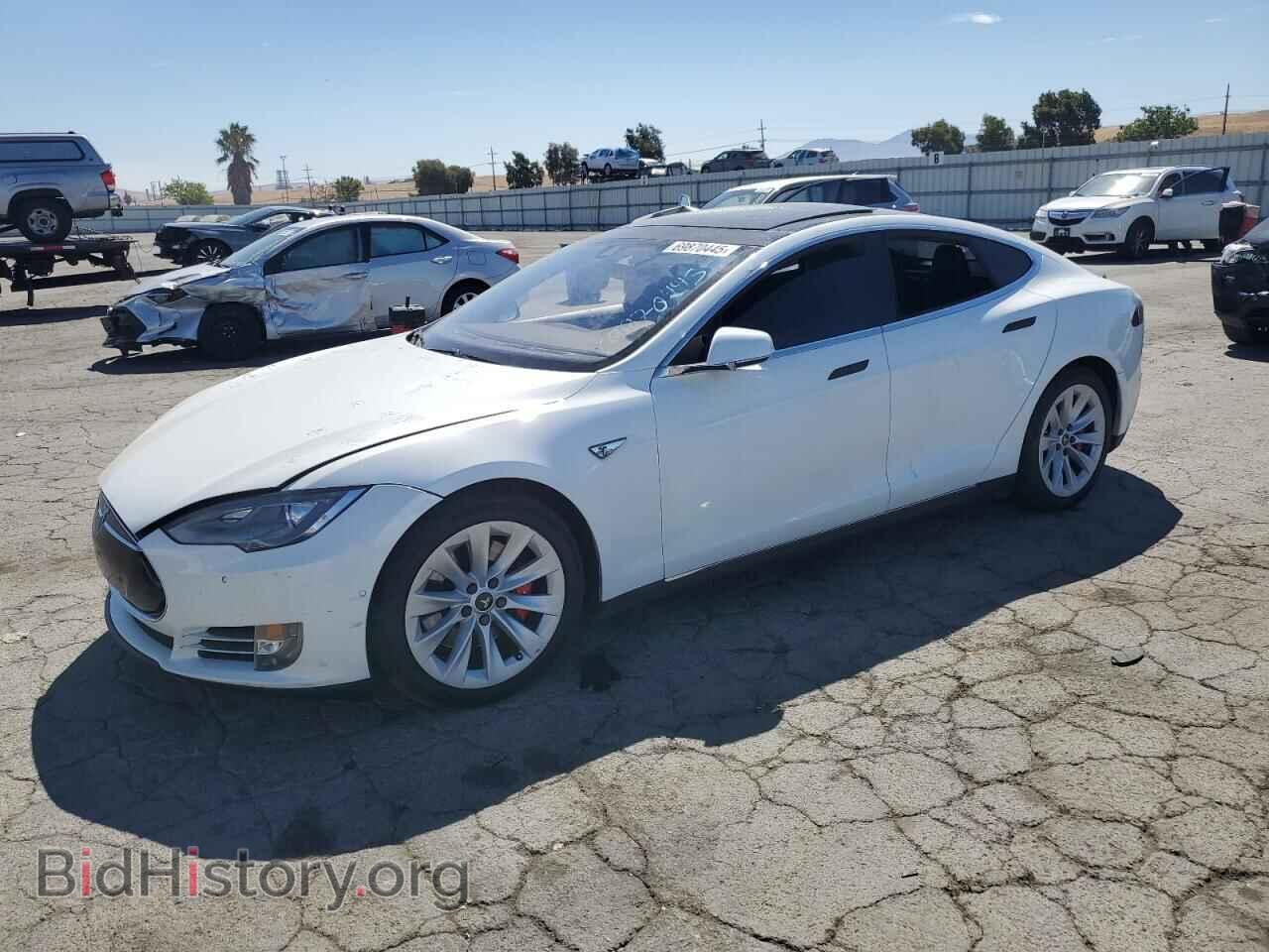 Photo 5YJSA1H24FF084903 - TESLA MODEL S 2015