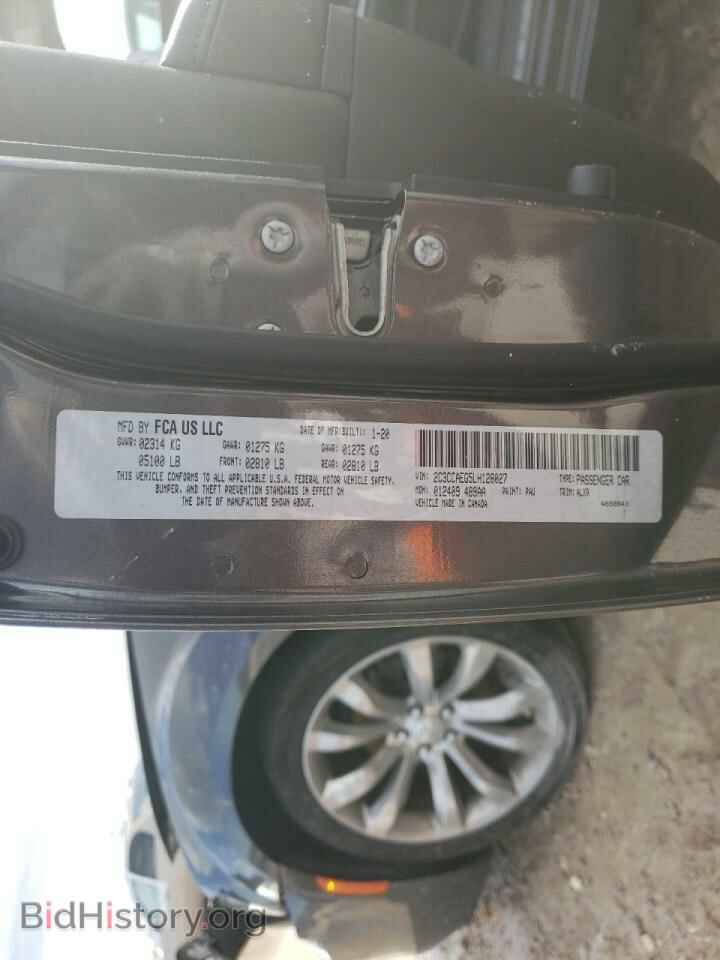 2020 CHRYSLER 300 - VIN: 2C3CCAEG5LH128027 - Фото 10