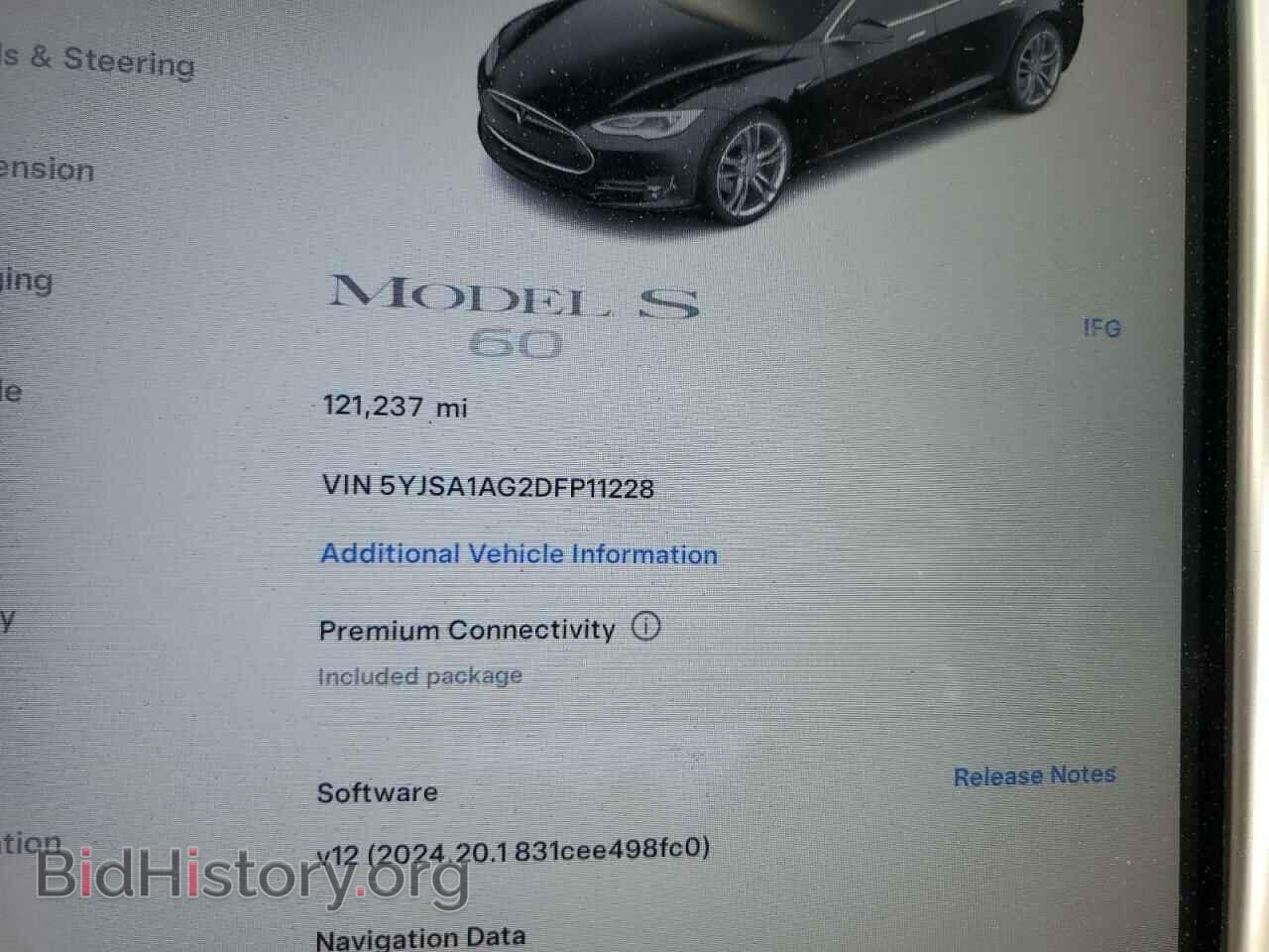 2013 TESLA MODEL S - VIN: 5YJSA1AG2DFP11228 - Photo 9