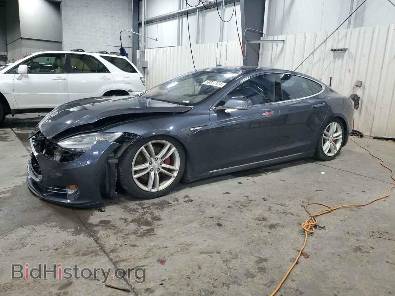 Фотография 5YJSA1E41FF106863 - TESLA MODEL S 2015