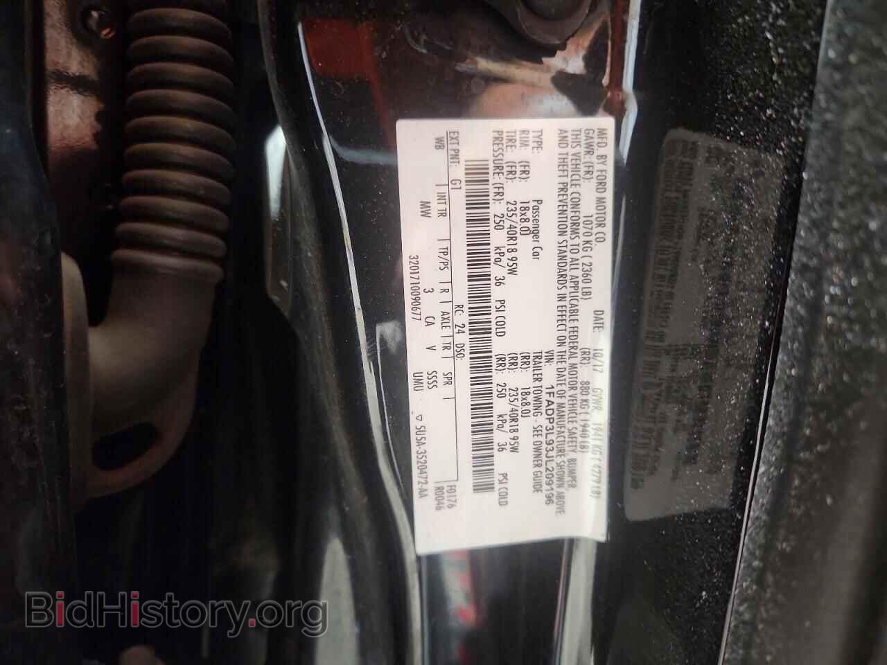 2018 FORD FOCUS - VIN: 1FADP3L93JL209196 - Photo 12
