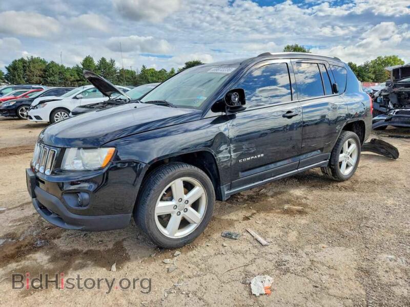 2012 Jeep COMPASS Limited (VIN 1C4NJDCBXCD571709) — фото 1 из 12, Copart, повреждение: передняя часть