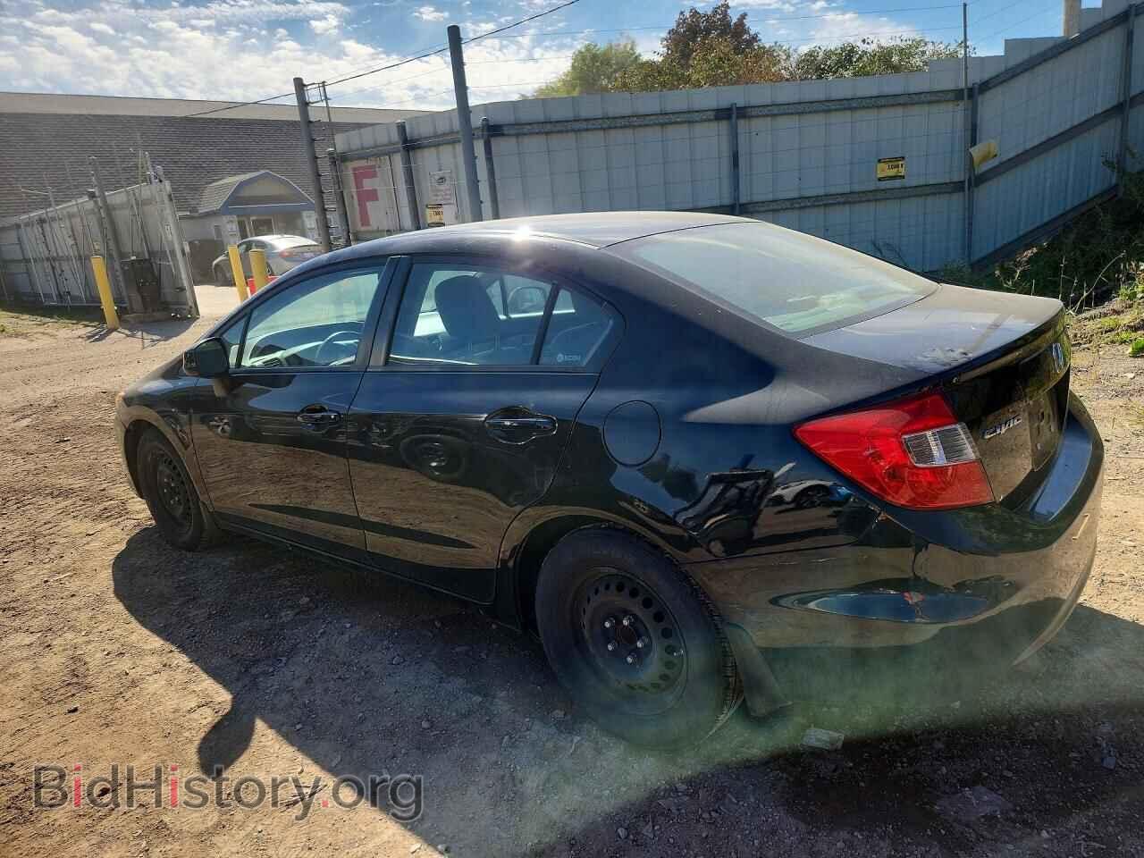 2012 HONDA CIVIC - VIN: 19XFB2F5XCE106177 - Фото 2
