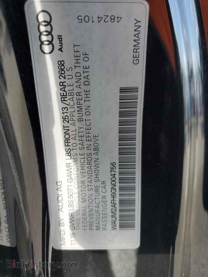 2016 AUDI A5 - VIN: WAUM2AFH6GN004756 - Фото 13