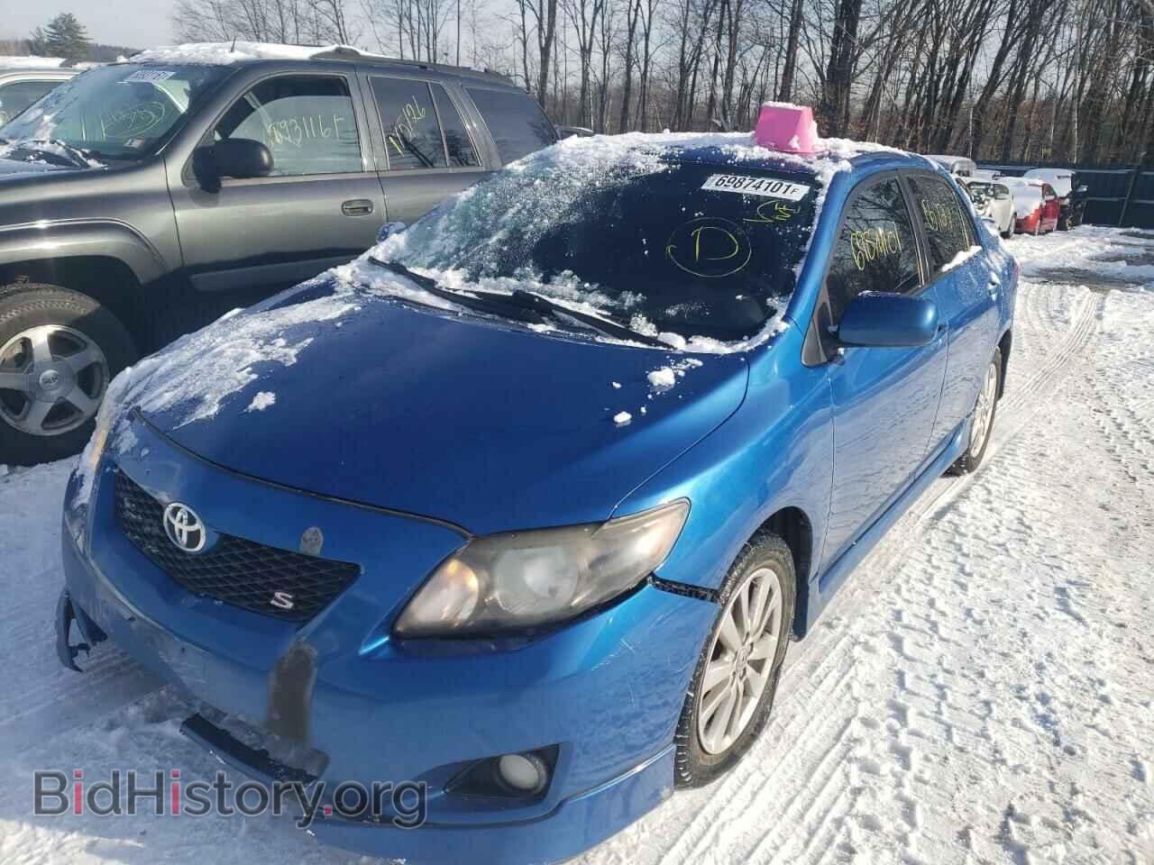 2010 TOYOTA COROLLA - VIN: 2T1BU4EE2AC462558 - Фото 2