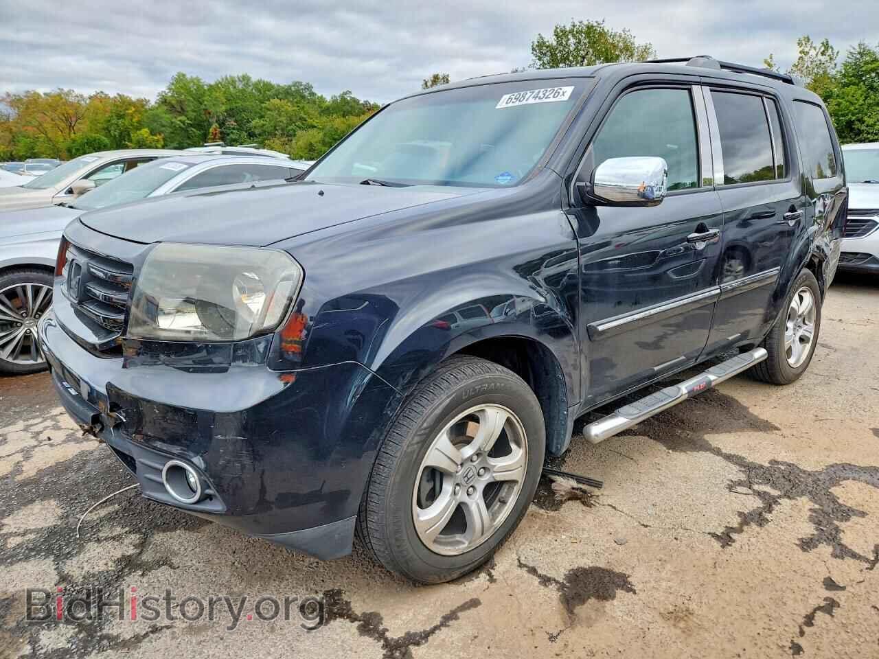 Photo 5FNYF4H62CB086032 - HONDA PILOT 2012
