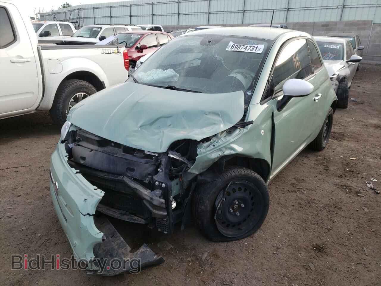 2014 FIAT 500 - VIN: 3C3CFFAR9ET195302 - Фото 2