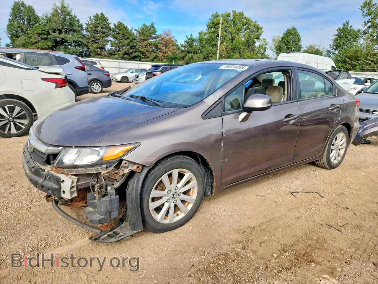 Photo 2HGFB2F85CH537476 - HONDA CIVIC 2012