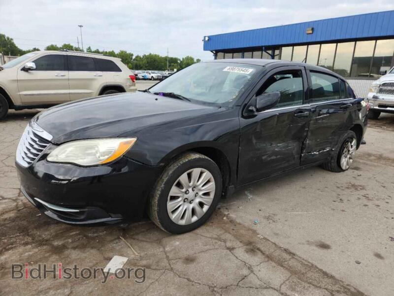 2012 Chrysler 200 LX (VIN 1C3CCBAB1CN226284) — photo 1 of 14, Copart, damage: side