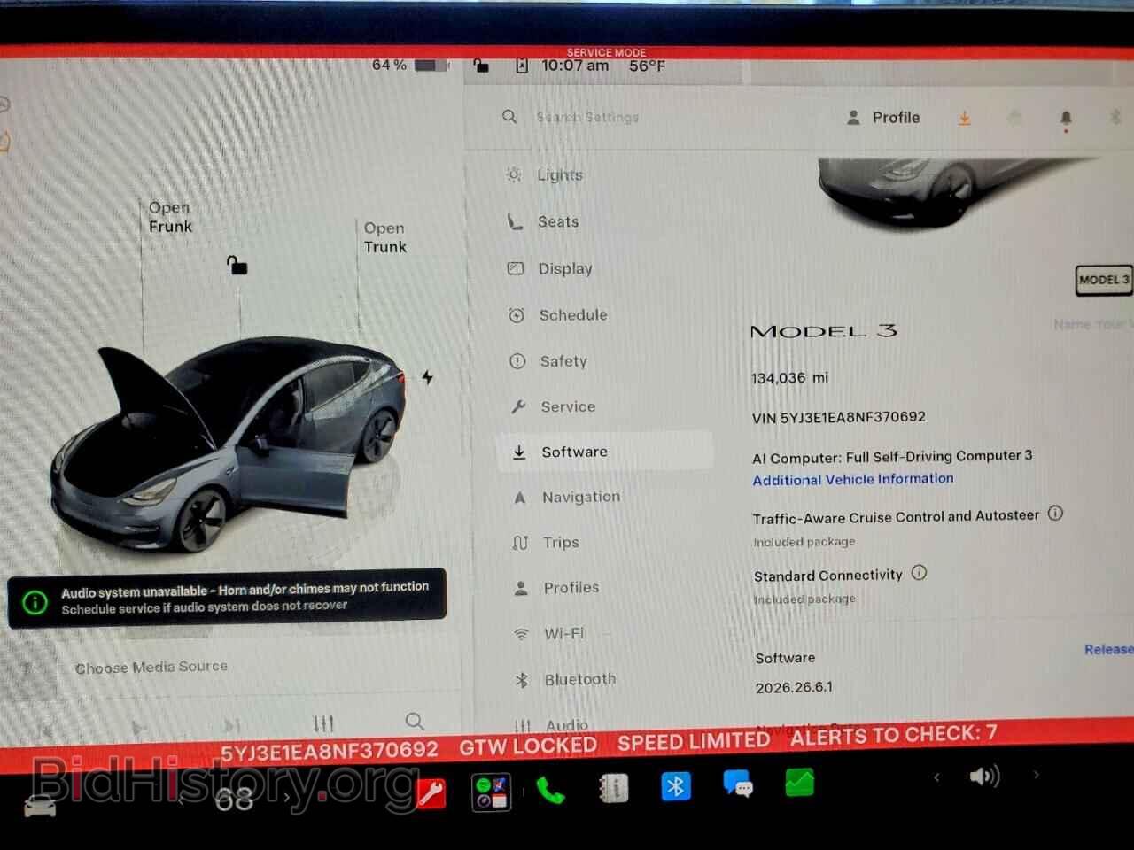 2022 TESLA MODEL 3 - VIN: 5YJ3E1EA8NF370692 - Photo 9
