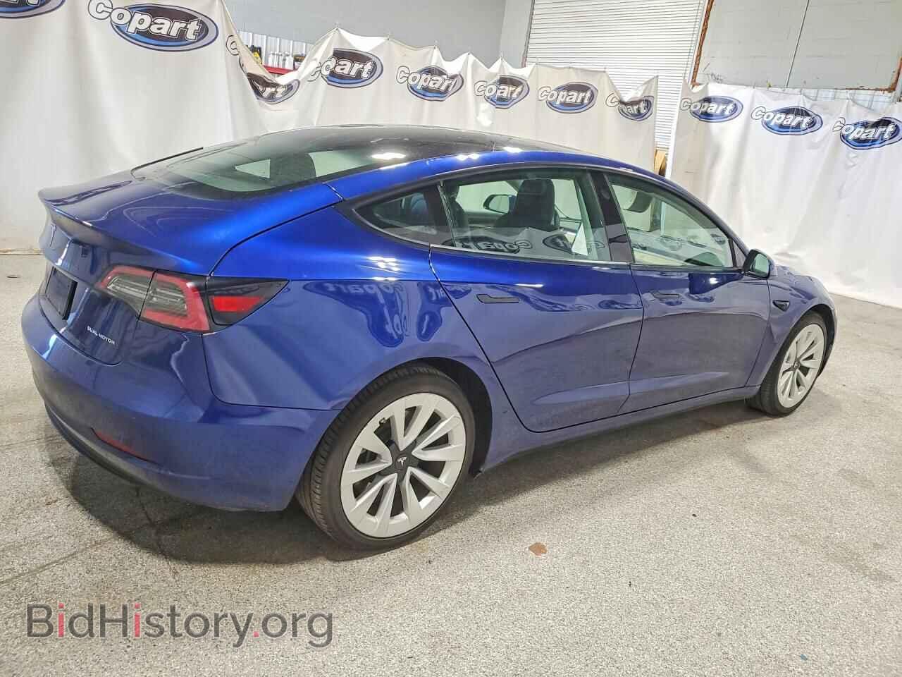 2022 TESLA MODEL 3 - VIN: 5YJ3E1EB7NF305163 - Photo 3
