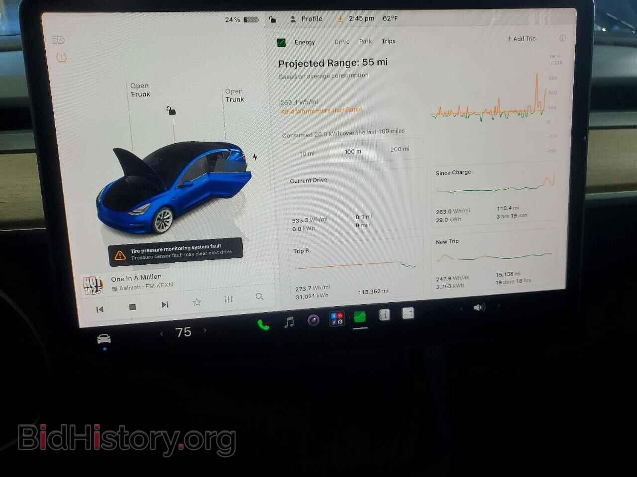 2022 TESLA MODEL 3 - VIN: 5YJ3E1EB7NF305163 - Photo 9