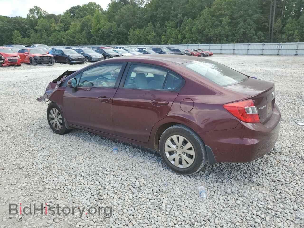 2012 HONDA CIVIC - VIN: 19XFB2F56CE073372 - Фото 2