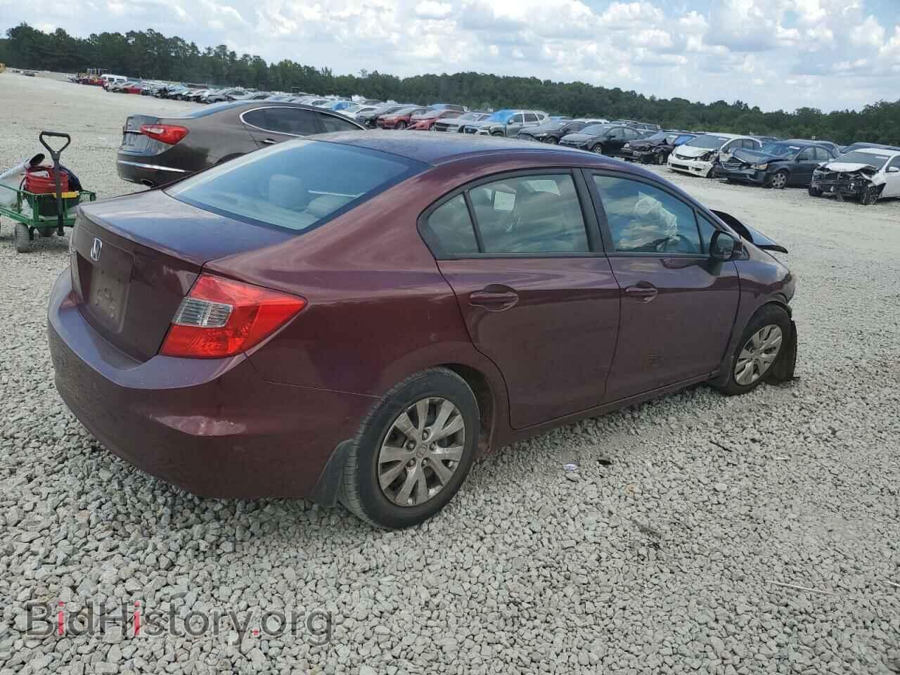 2012 HONDA CIVIC - VIN: 19XFB2F56CE073372 - Фото 3