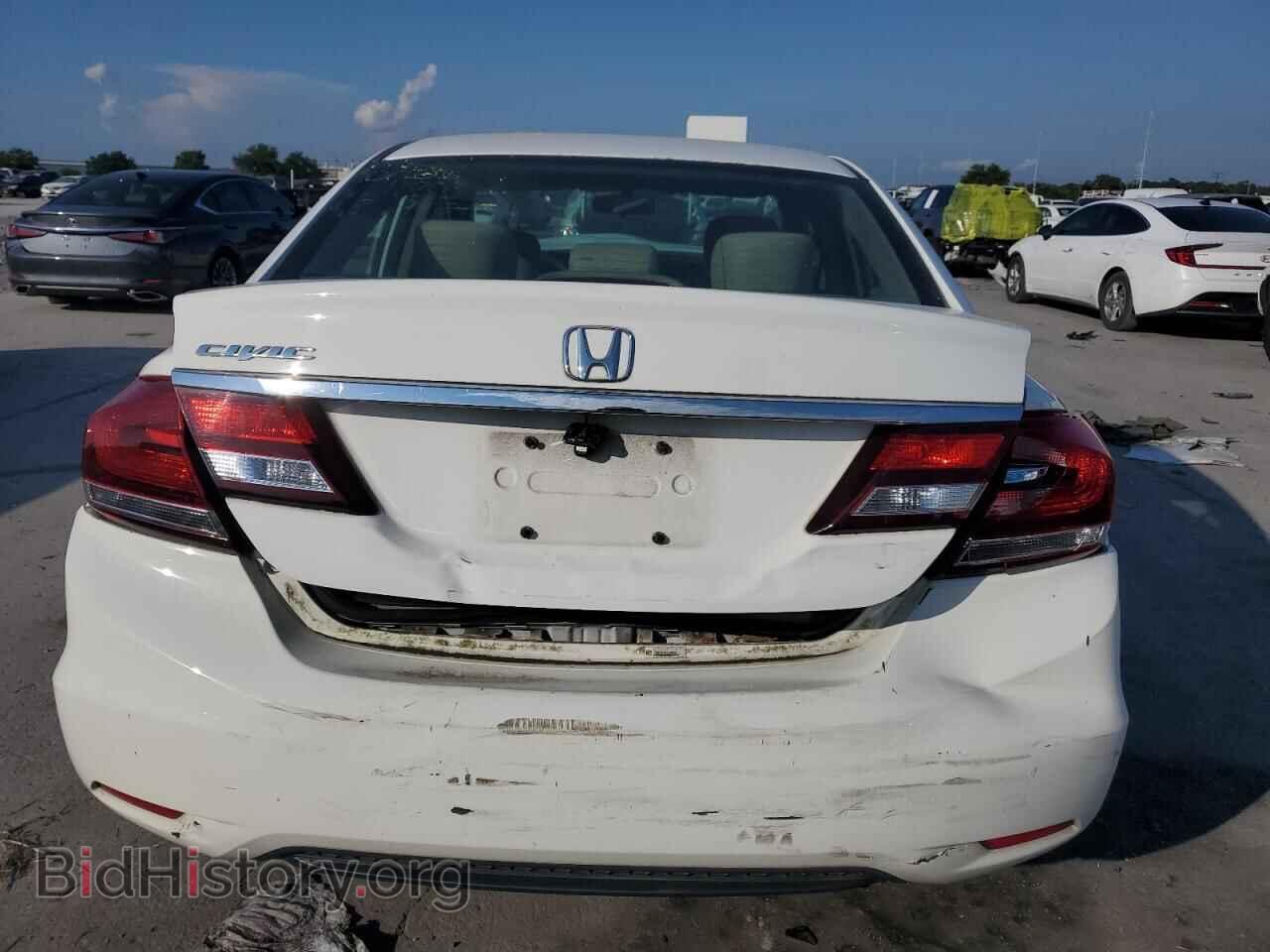 2013 HONDA CIVIC - VIN: 19XFB2F54DE258392 - Фото 6