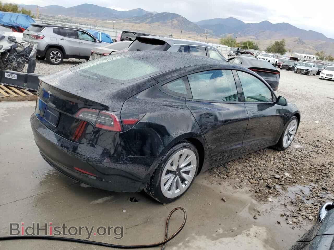 2022 TESLA MODEL 3 - VIN: 5YJ3E1EA8NF370630 - Фото 3