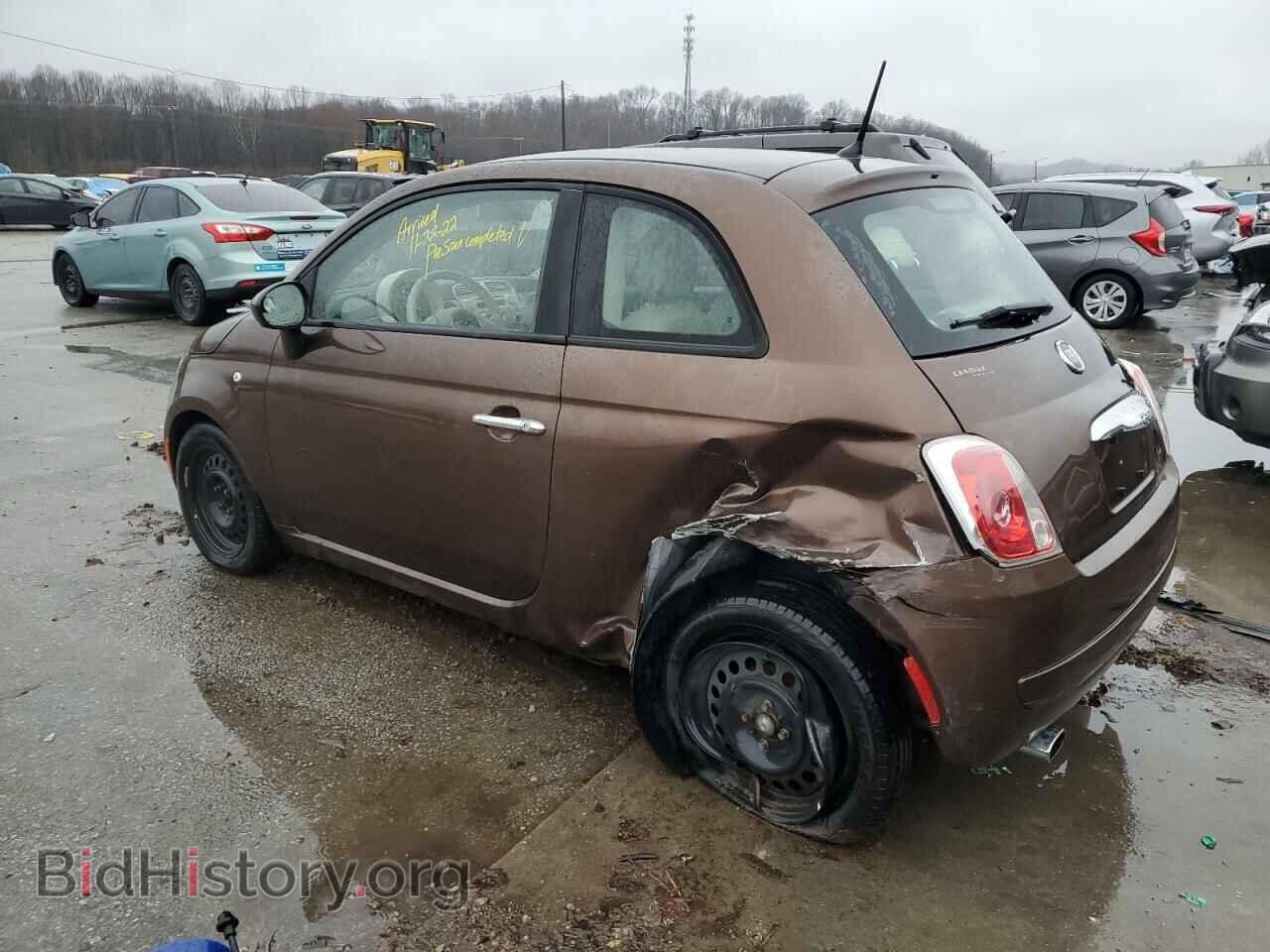 2012 FIAT 500 - VIN: 3C3CFFARXCT336004 - Фото 2