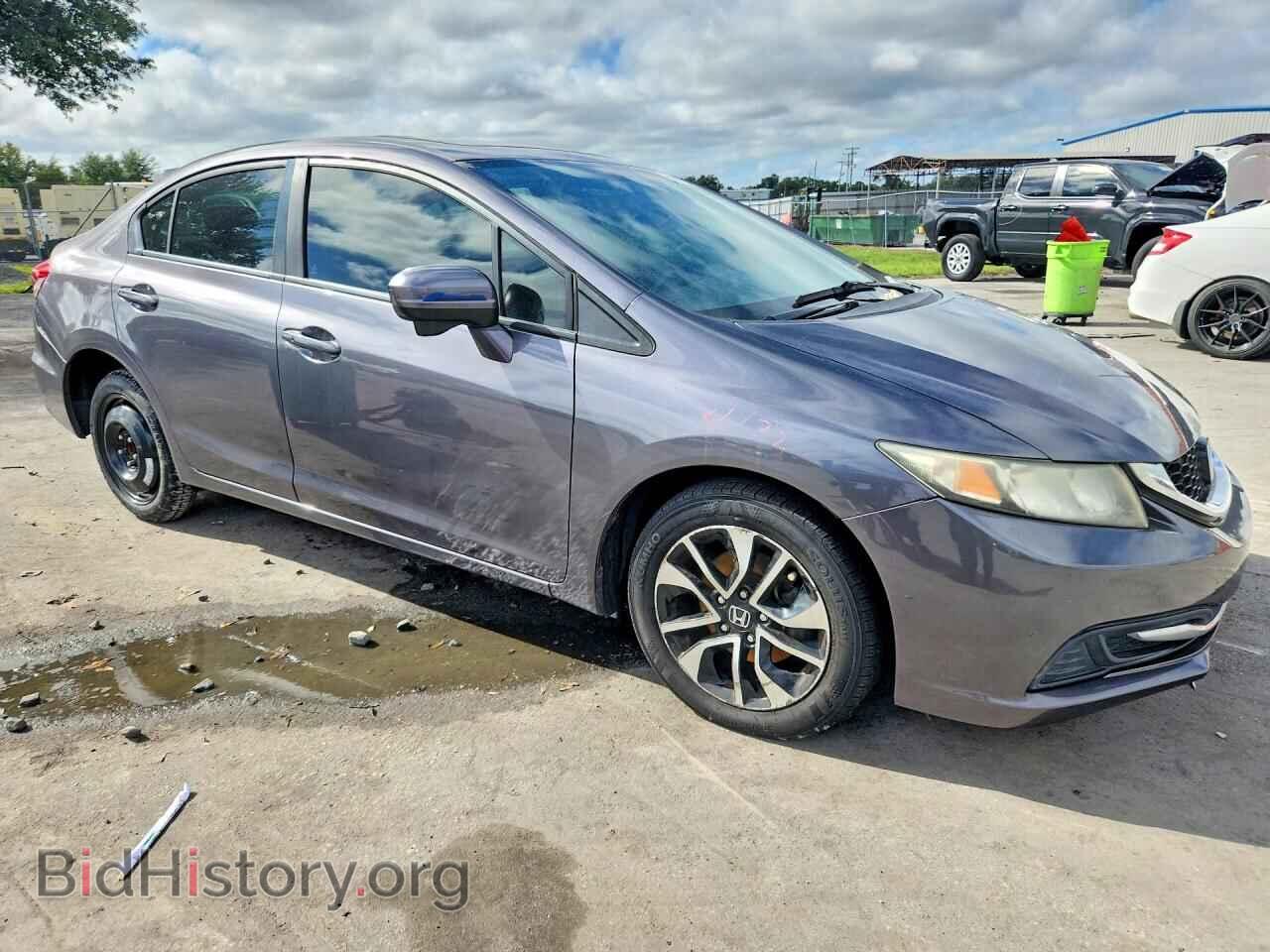 2015 HONDA CIVIC - VIN: 19XFB2F80FE020603 - Фото 4
