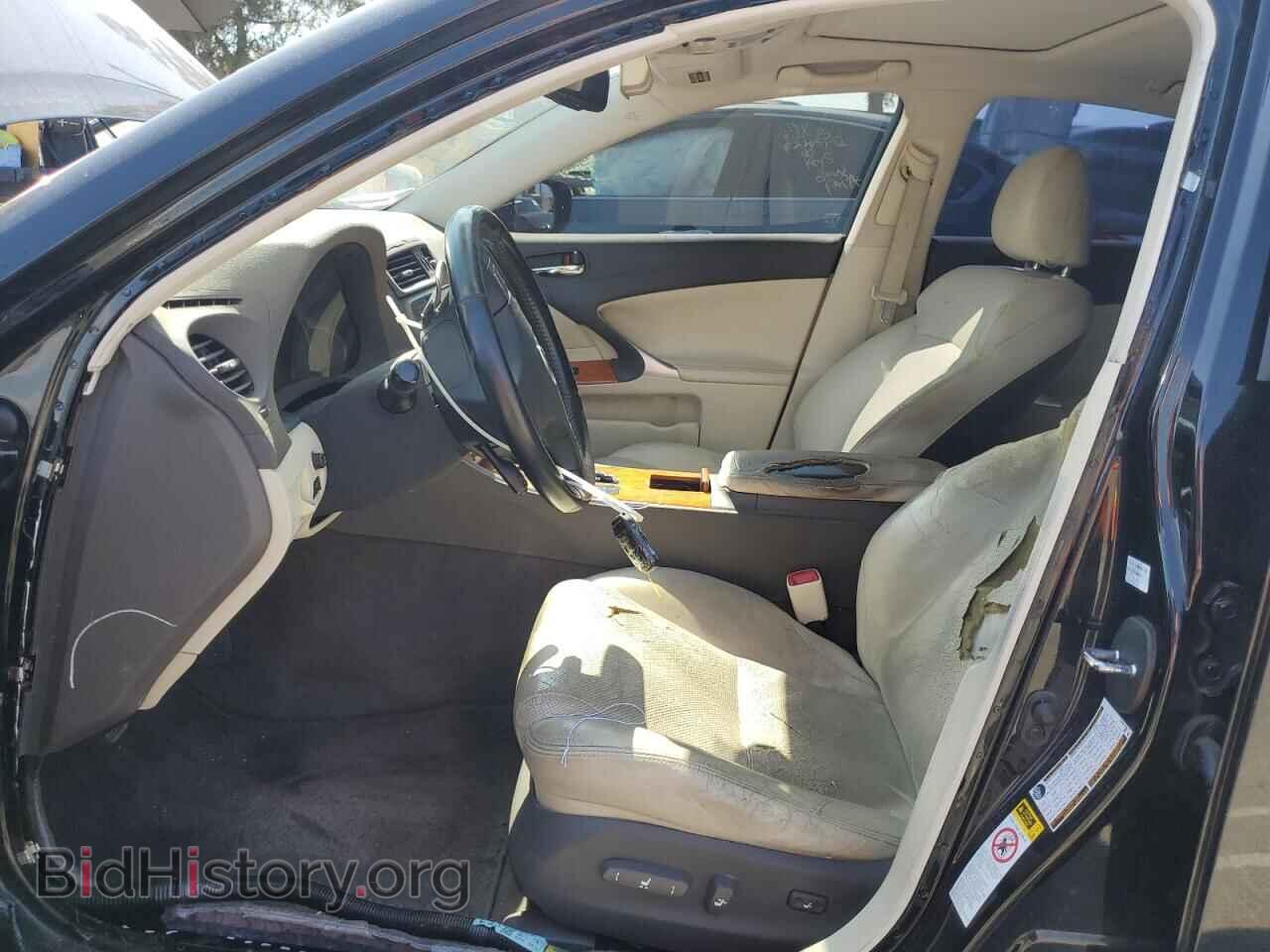 2009 LEXUS IS - VIN: JTHBE262X92016608 - Фото 7