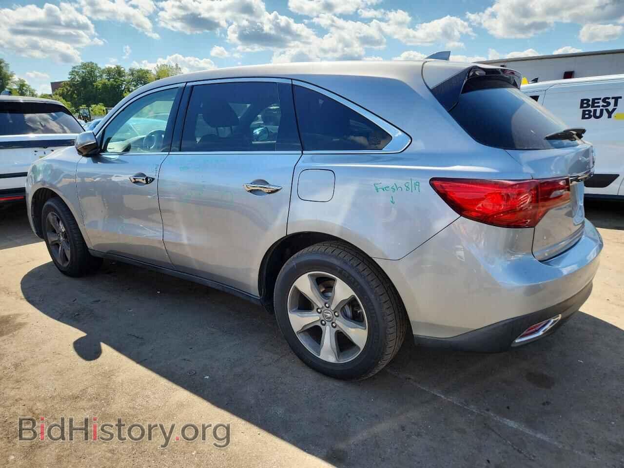 2016 ACURA MDX - VIN: 5FRYD4H26GB052439 - Фото 2