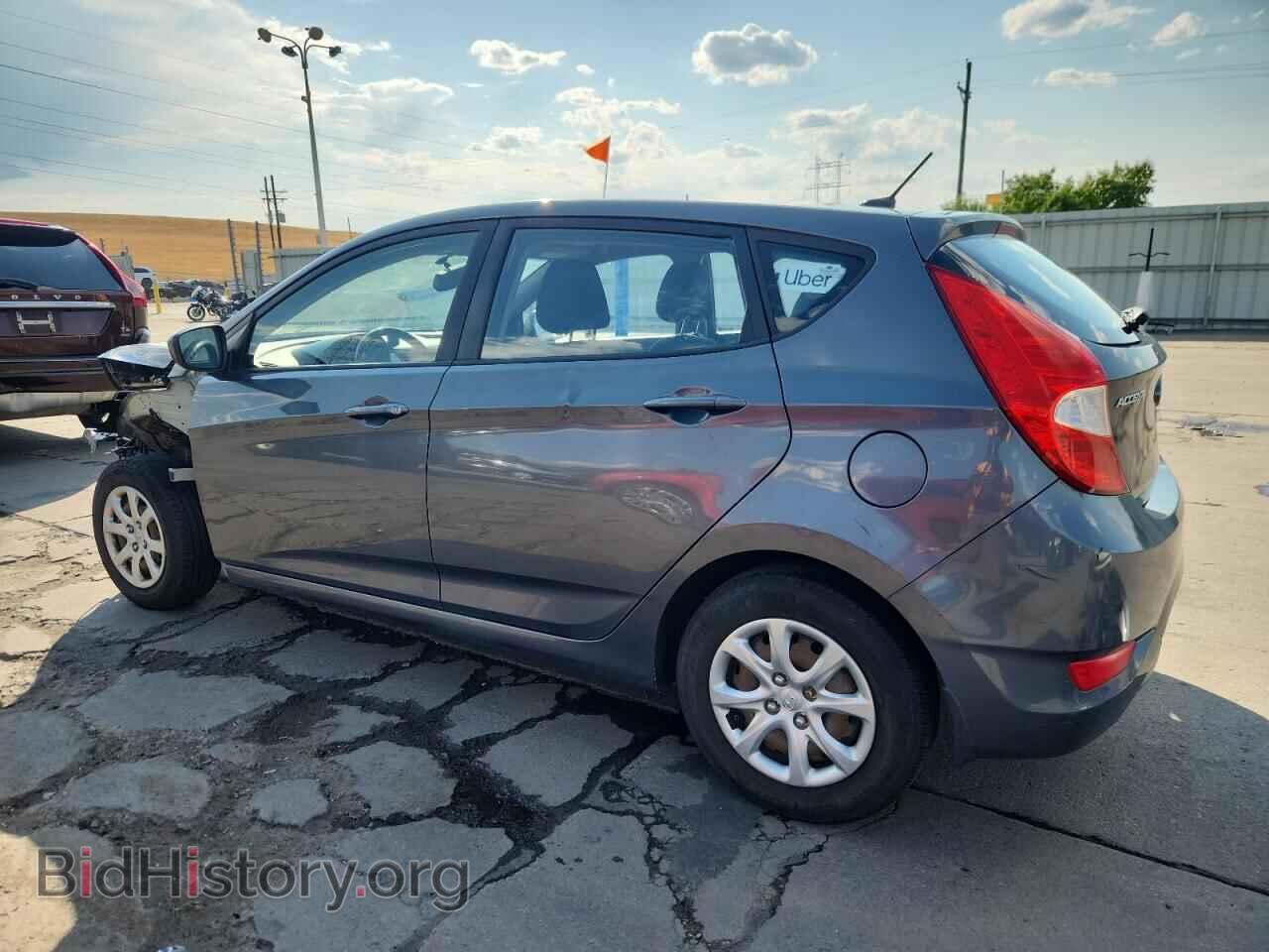 2013 HYUNDAI ACCENT - VIN: KMHCT5AE1DU082262 - Фото 2