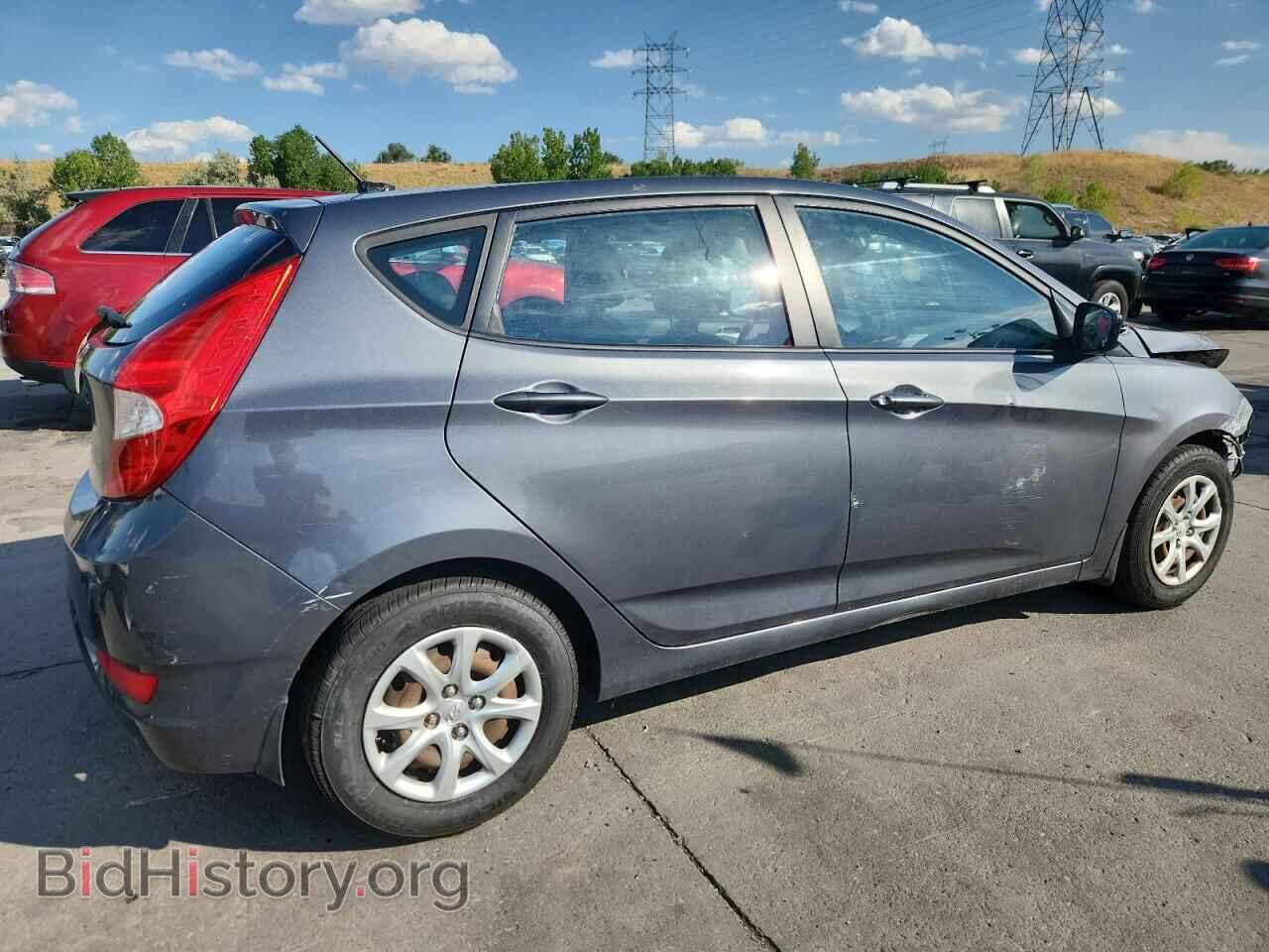 2013 HYUNDAI ACCENT - VIN: KMHCT5AE1DU082262 - Фото 3