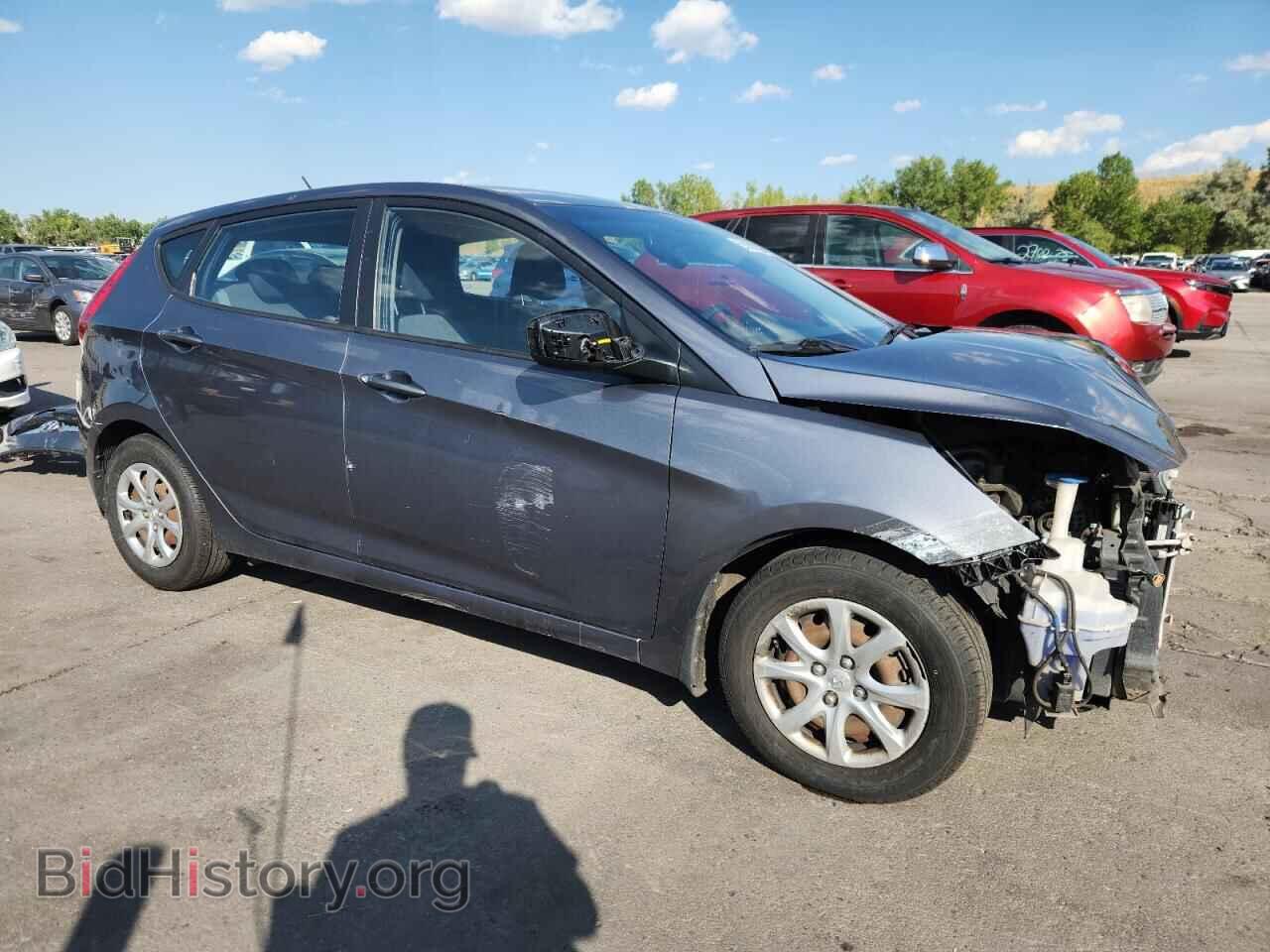2013 HYUNDAI ACCENT - VIN: KMHCT5AE1DU082262 - Фото 4