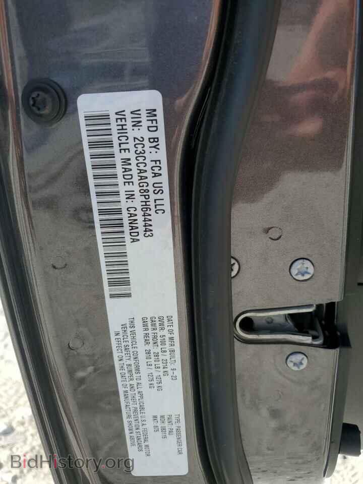 2023 CHRYSLER 300 - VIN: 2C3CCAAG8PH644443 - Фото 12