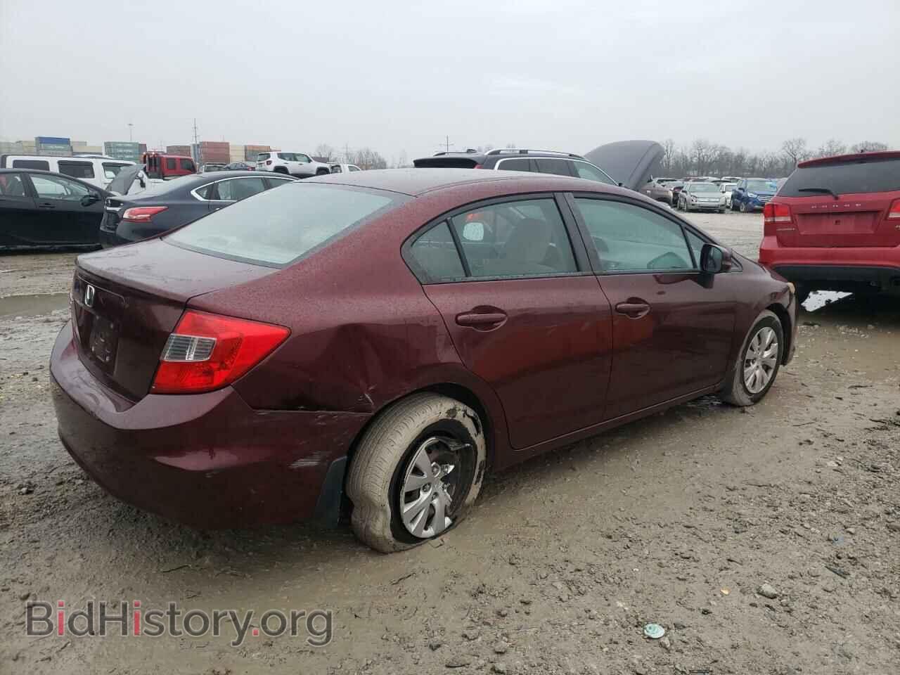 2012 HONDA CIVIC - VIN: 19XFB2F57CE074854 - Фото 4