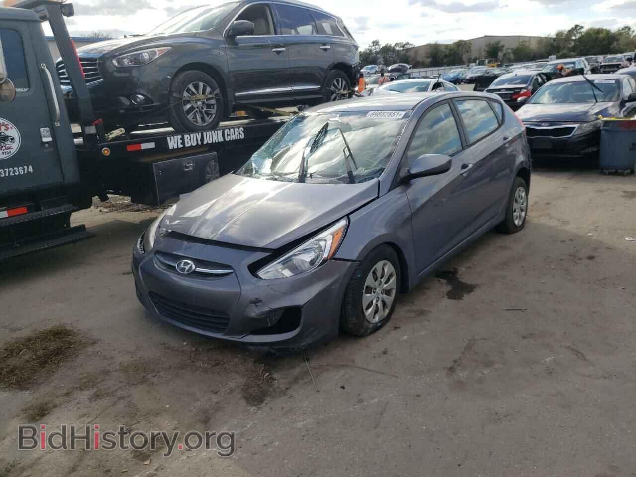 2016 HYUNDAI ACCENT - VIN: KMHCT5AE2GU255663 - Фото 2