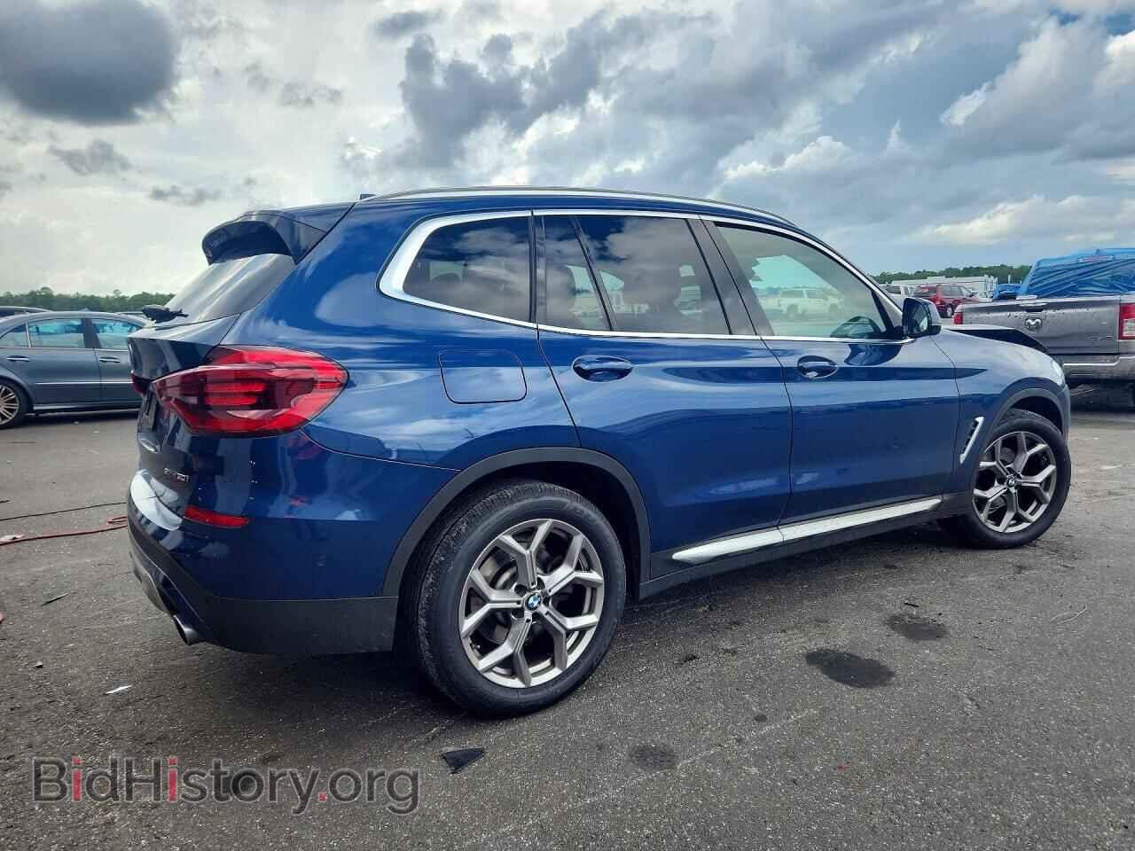 2021 BMW X3 - VIN: 5UXTY3C02M9G13596 - Фото 3