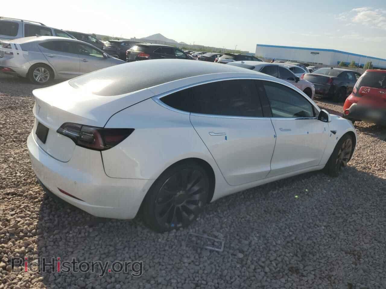 2020 TESLA MODEL 3 - VIN: 5YJ3E1EA4LF806614 - Фото 3