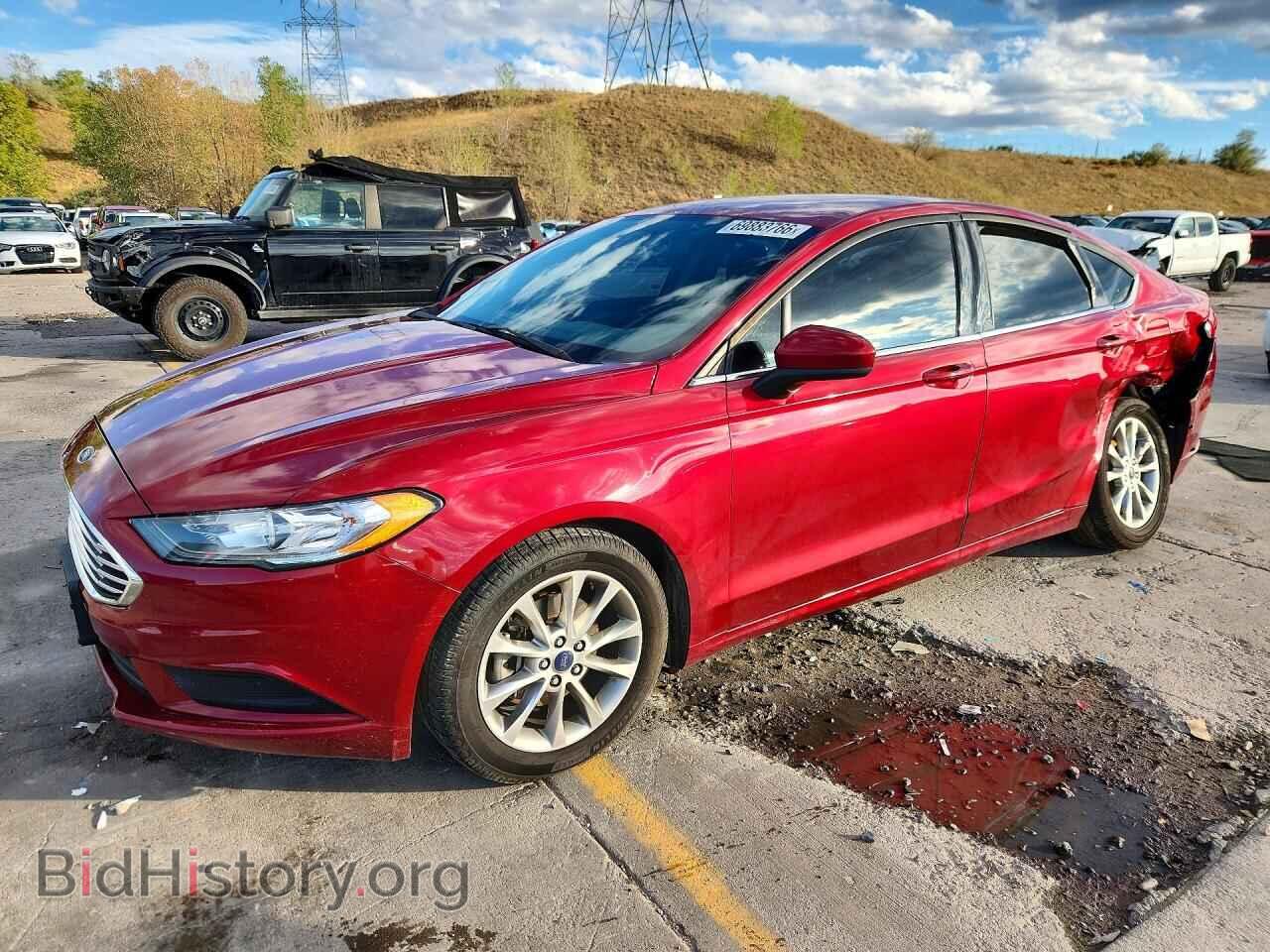 Фотография 3FA6P0HD1HR200853 - FORD FUSION 2017
