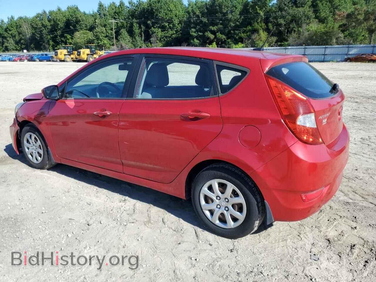 2013 HYUNDAI ACCENT - VIN: KMHCT5AE7DU114227 - Фото 2
