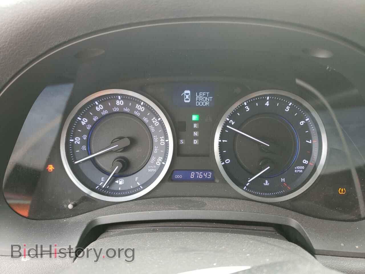 2012 LEXUS IS - VIN: JTHBF5C2XC5161107 - Фото 9