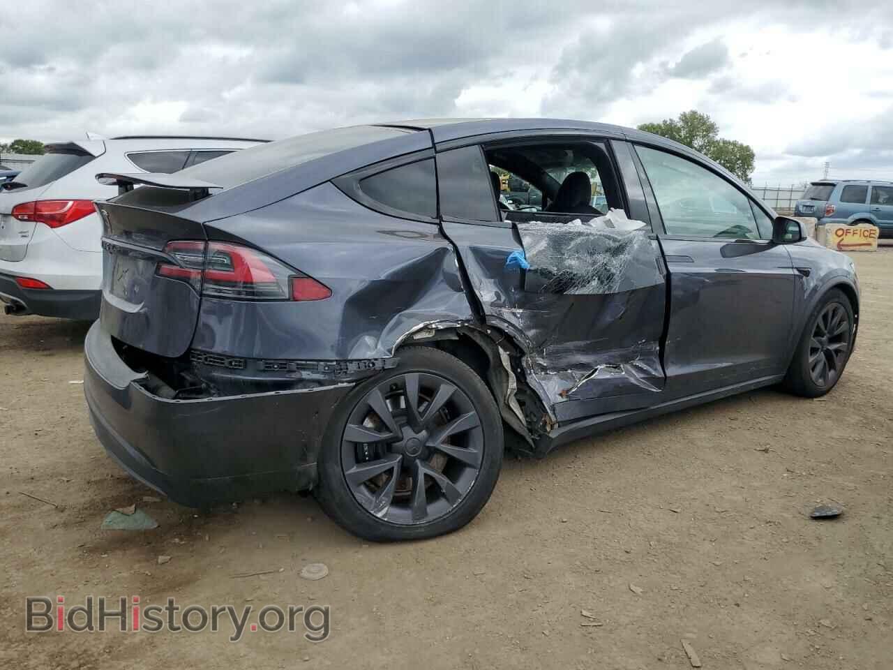 2022 TESLA MODEL X - VIN: 7SAXCBE55NF328483 - Photo 3