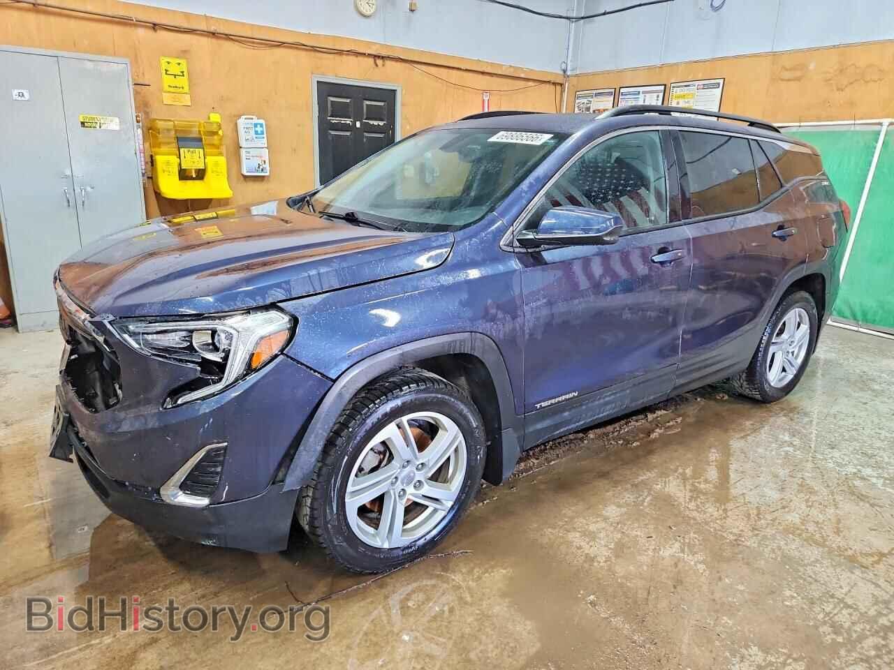 2019 GMC TERRAIN SLE (VIN 3GKALTEX1KL295655) — фото 1 из 15, Copart, повреждение: передняя часть