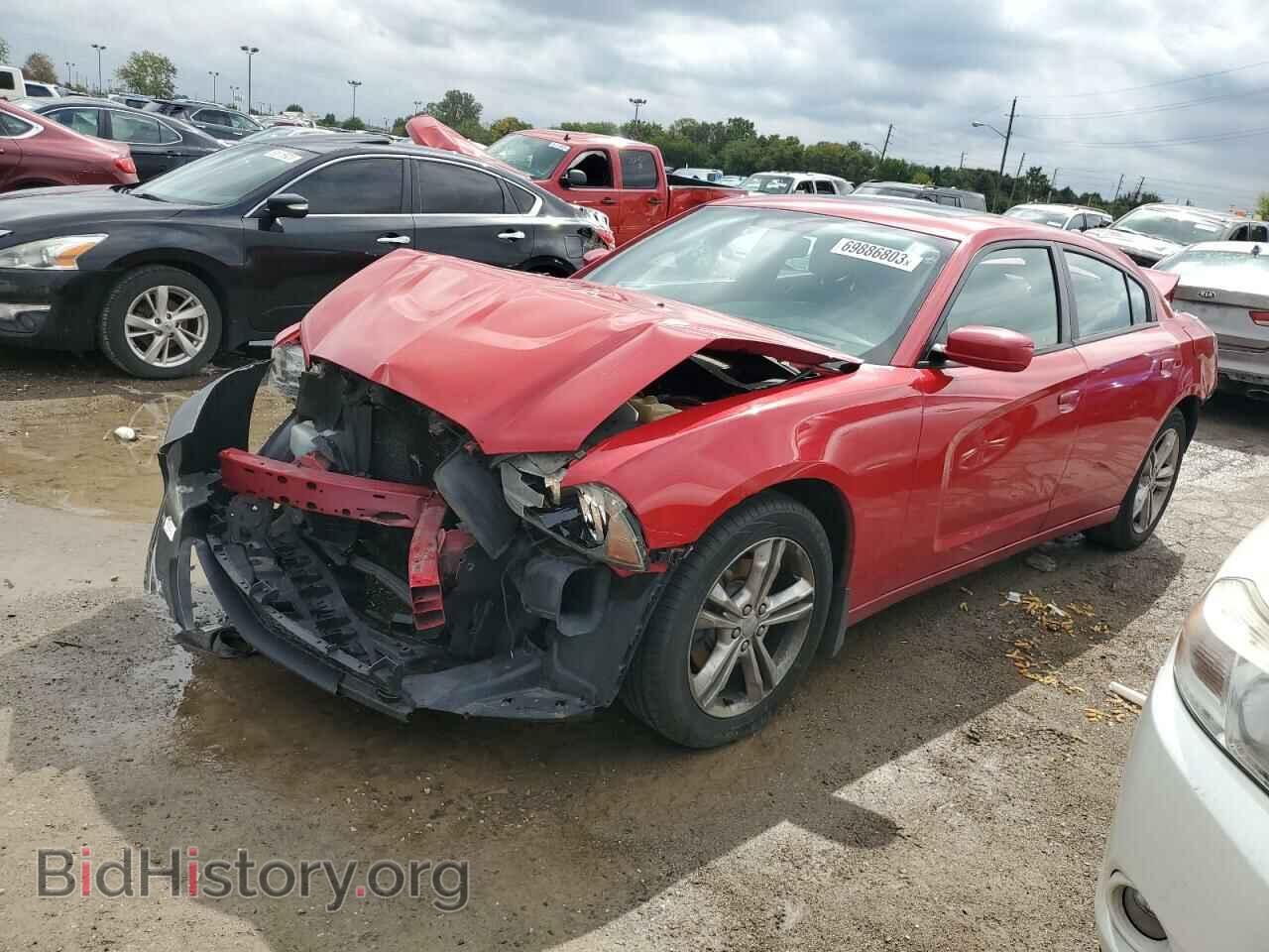 Photo 2C3CDXJG2CH284581 - DODGE CHARGER 2012